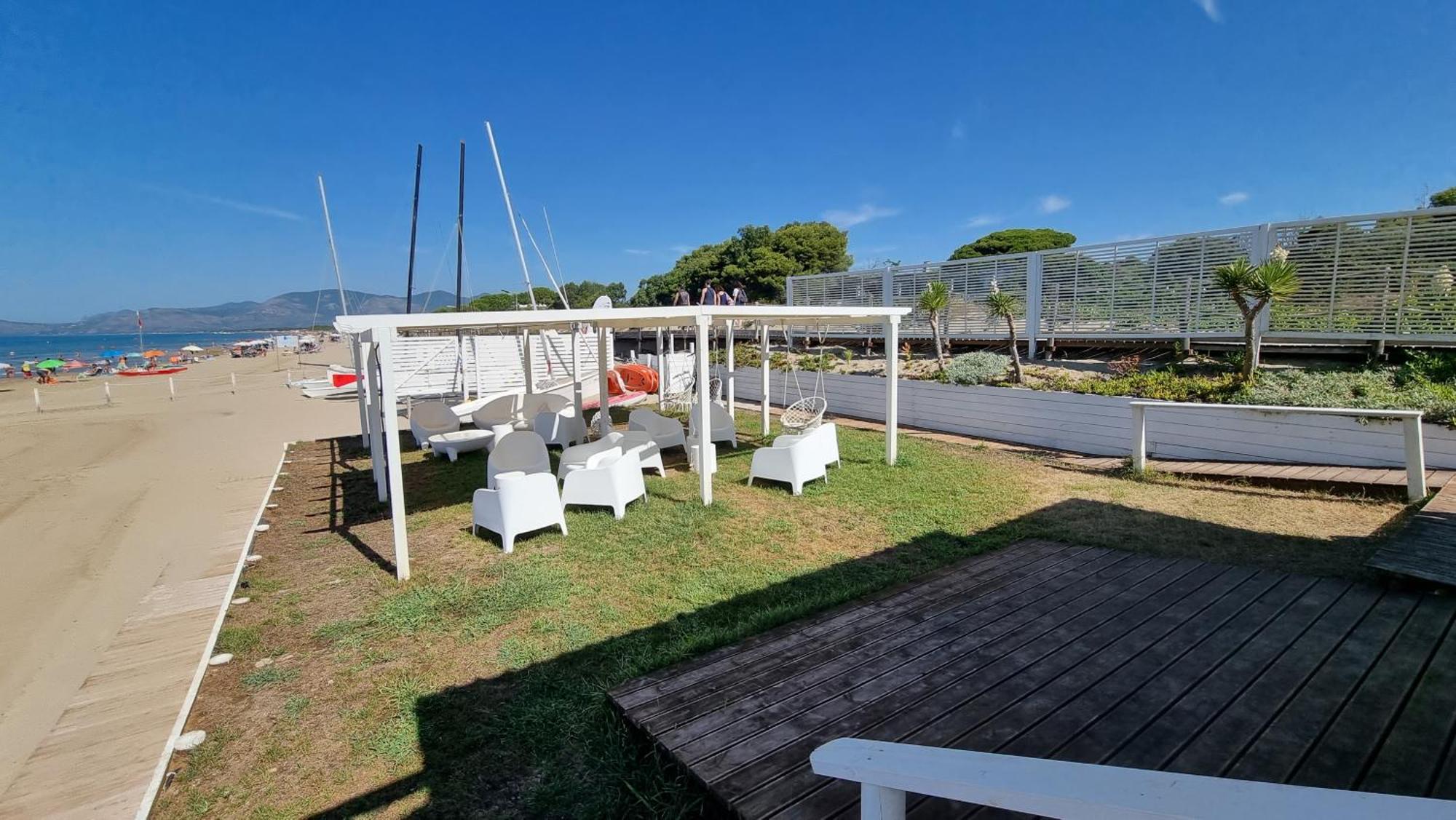 La Villa Fronte Spiaggia Bandiera Blu Sperlonga Extérieur photo